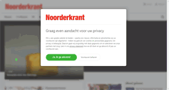 Desktop Screenshot of noorderkrant.nl